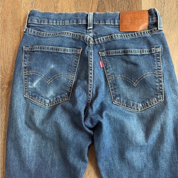 Levi’s 514 jeans.  Men’s size 30/32.  Dark wash. - Picture 8 of 8